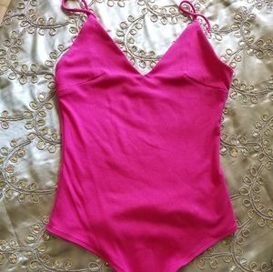 Socialite pink bodysuit